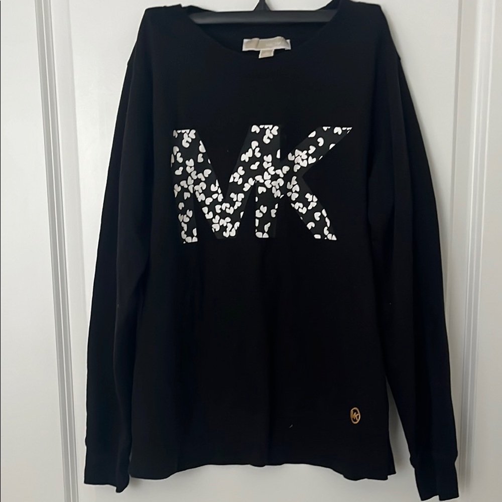 Michael Kors Black Long Sleeve Sweater